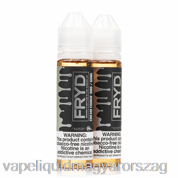 Krémsüti - Fry E-liquid - 120ml 3mg Vape Folyadék